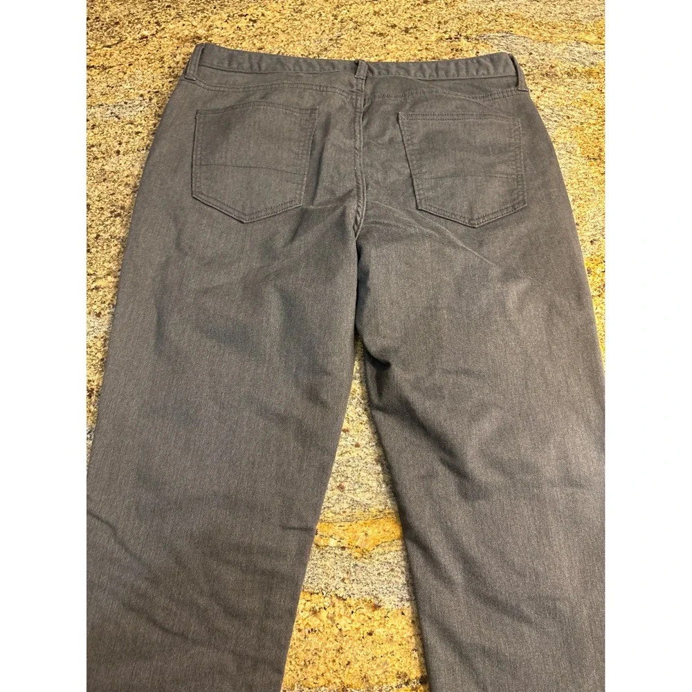 Lot of 3 Banana Republic Travel Jeans Slim Fit Dark Gray 34x32‎ Mens Pants